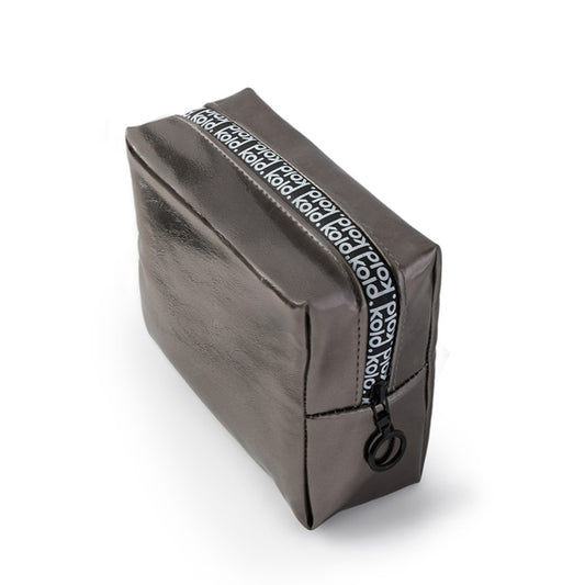 KOLD Midi Insulated Makeup Bag in Chrome