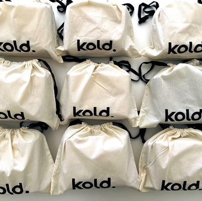 KOLD Midi Insulated Makeup Bag in Bronze
