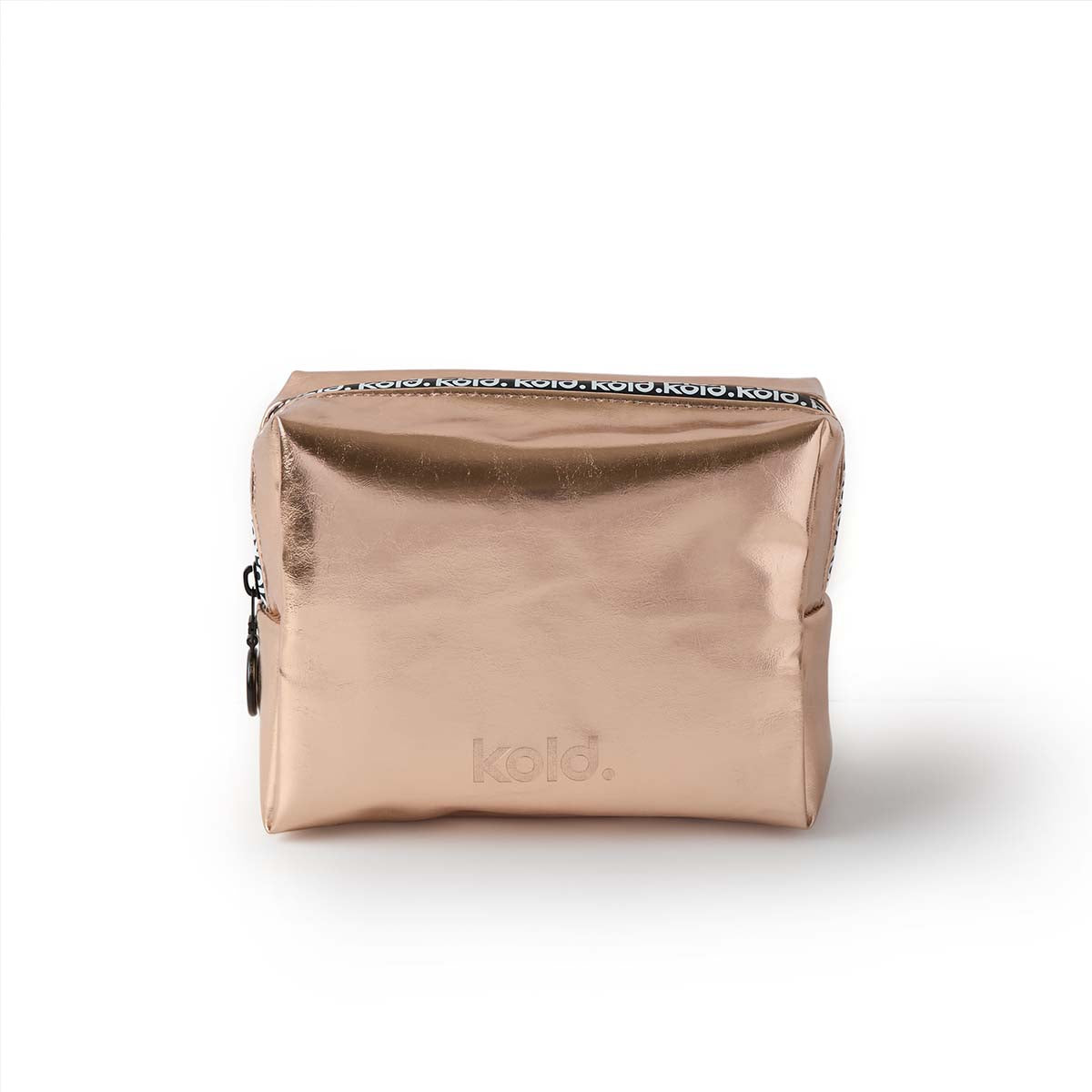 KOLD Midi Insulated Makeup Bag in Bronze