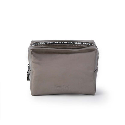 KOLD Midi Insulated Makeup Bag in Chrome